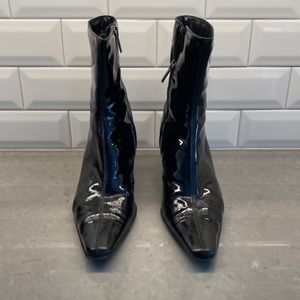 Aquatalia Patent Leather Boot